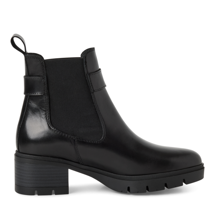Tamaris Chelsea Donna in Cuoio con Tacco e Plateau