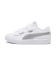 Puma Rickie Classic White Metallic Silver