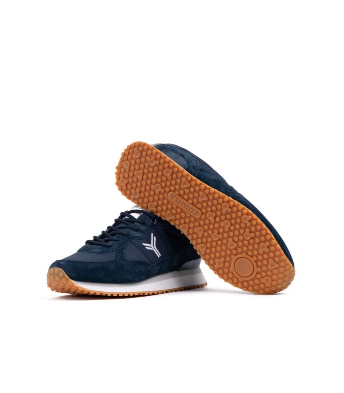 Sneakers casual da uomo in pelle camoscio