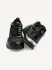 Sneakers Eleganti neri con Zip
