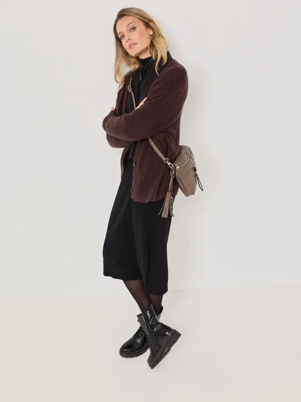 Tamaris Lace Boot Donna con Plantare TouchIt e Doppie Fibbie