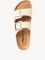Ciabatte Tamaris Beige con Zeppa e Cinturino