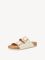 Ciabatte Tamaris Beige con Zeppa e Cinturino