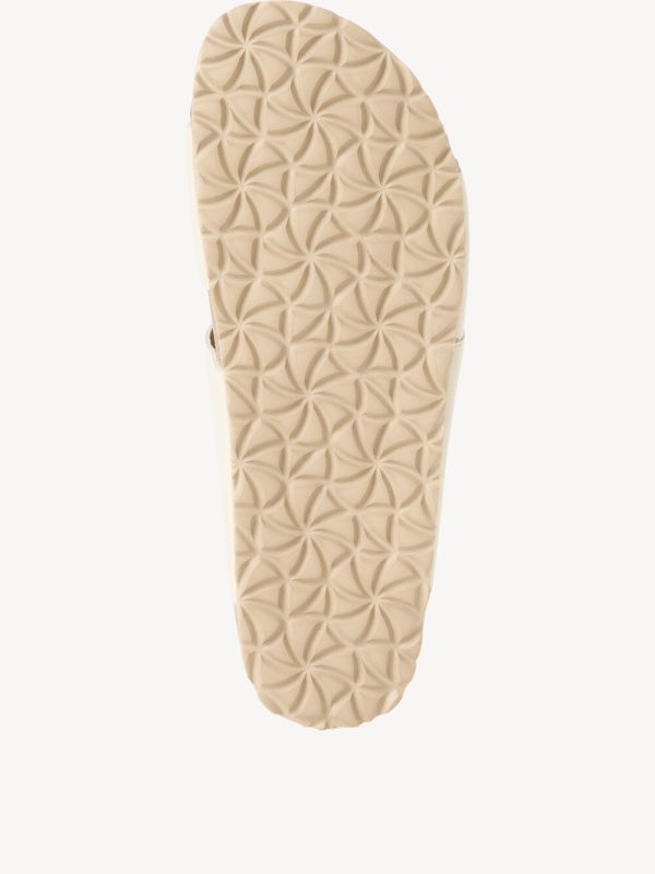 Ciabatte Tamaris Beige con Zeppa e Cinturino