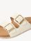 Ciabatte Tamaris Beige con Zeppa e Cinturino