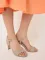 Sandali Vegan Tamaris in Tessuto con Tacco Stiletto 7 cm