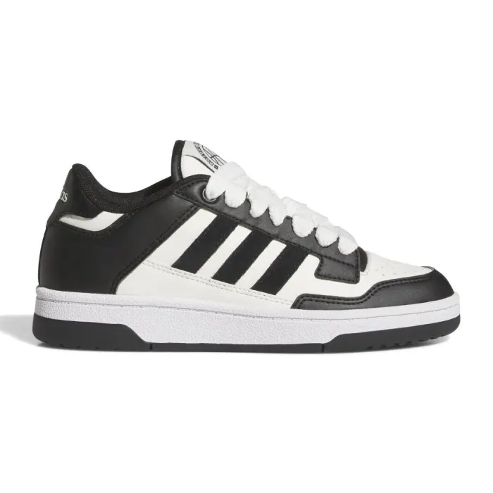 Adidas Rapid Court Low J Bianco Nero