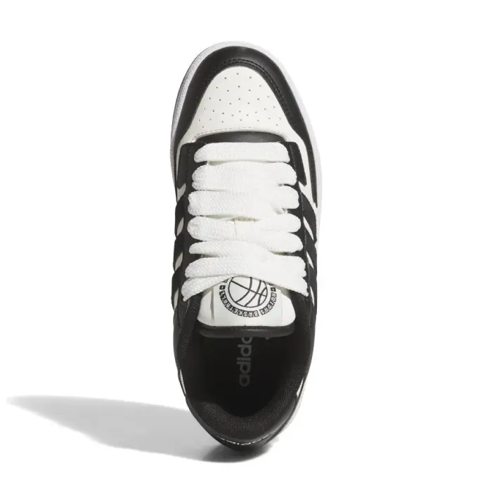 Adidas Rapid Court Low J Bianco Nero