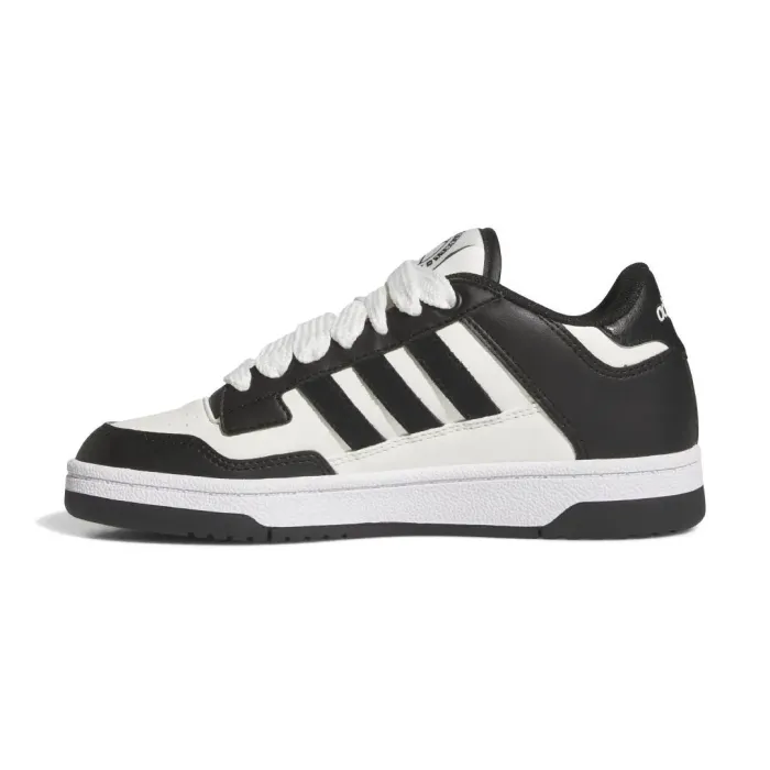 Adidas Rapid Court Low J Bianco Nero