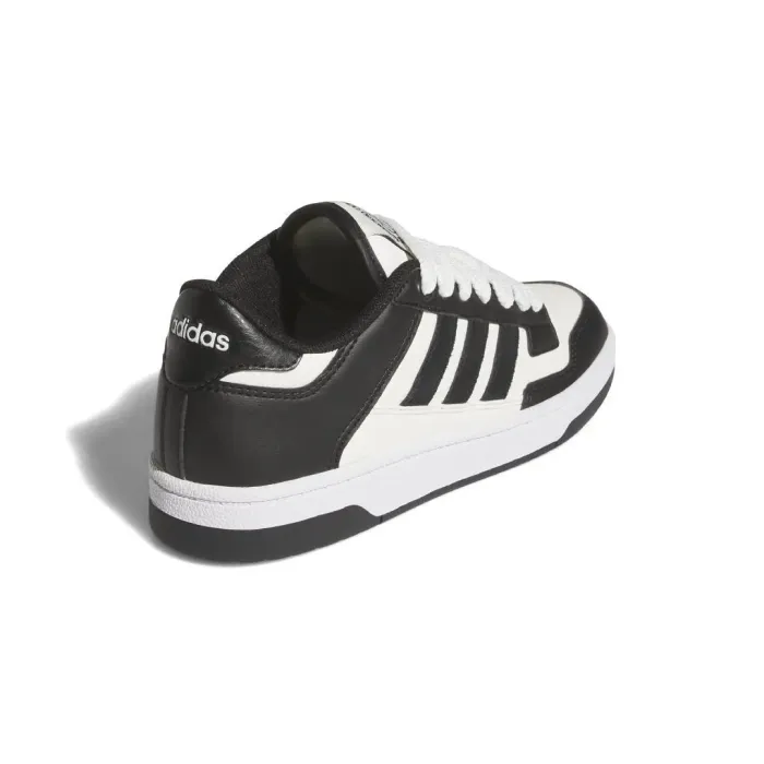 Adidas Rapid Court Low J Bianco Nero