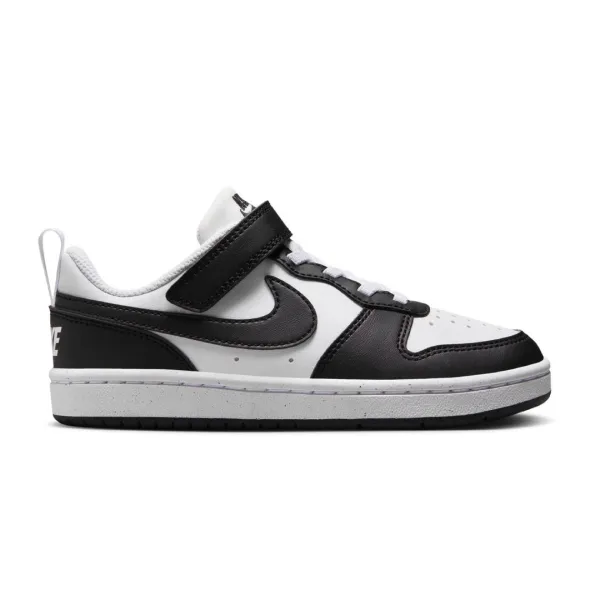 Nike Sneakers Kids Court Borough Low Recraft Bianche e Nere