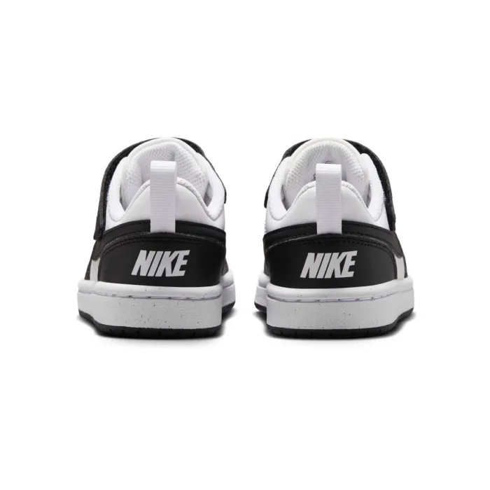 Nike Sneakers Kids Court Borough Low Recraft Bianche e Nere