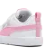 Sneakers primi passi Courtflex v6 Bianco Rosa