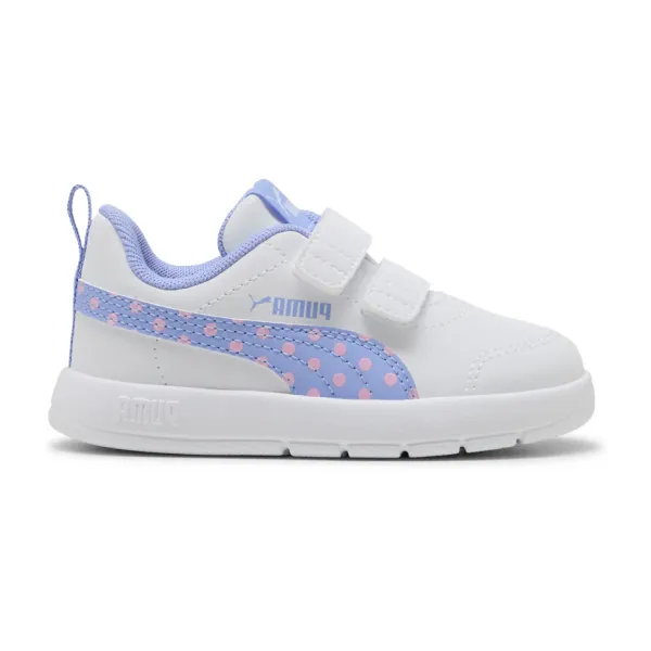 Courtflex V3 Dotty V Inf Bianco Lilla Bimba