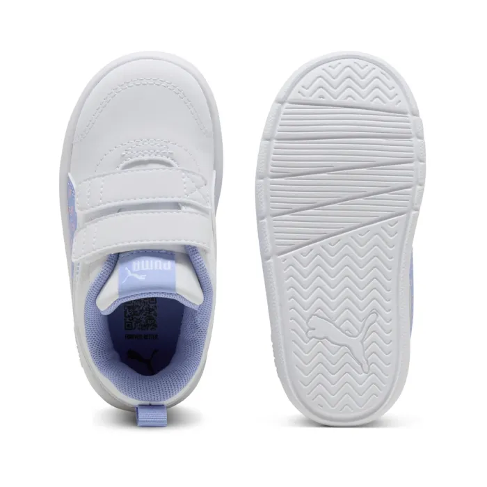 Courtflex V3 Dotty V Inf Bianco Lilla Bimba