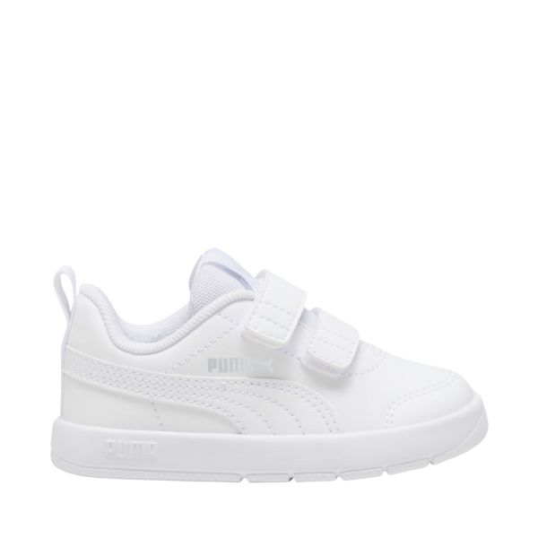 Scarpe da bambino Puma Courtflex V3 bianche