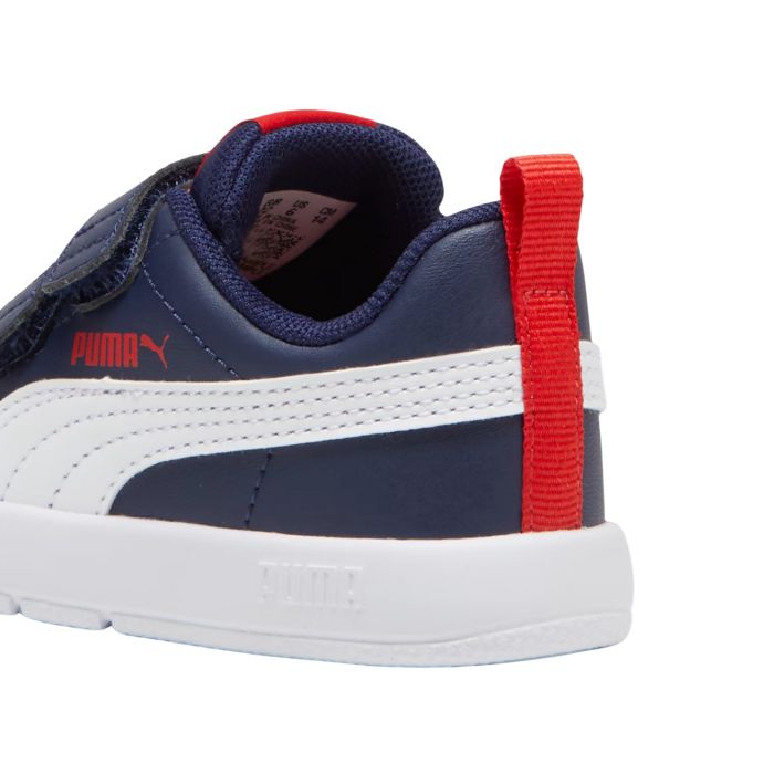 Scarpe da bambino Puma Courtflex V3 V Inf blu navy