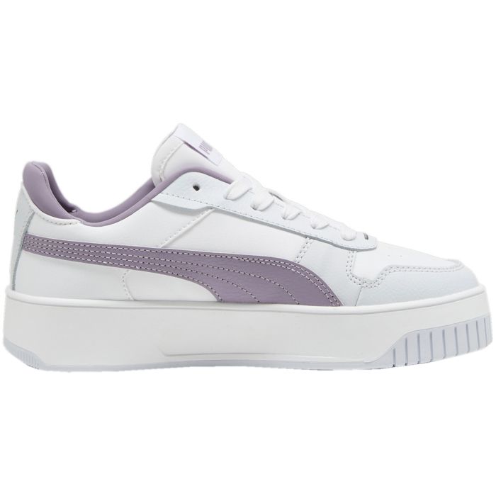 Scarpe da donna Puma Carina Street bianche e viola