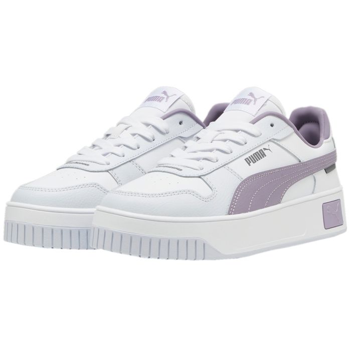 Scarpe da donna Puma Carina Street bianche e viola