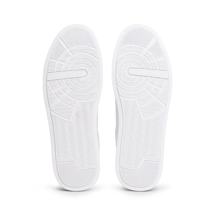 Sneakers Basse Tommy Hilfiger Court Uomo - Bianche/Blu