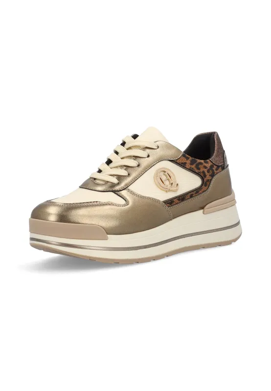 Sneakers con suola alta
