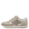 Sneakers Eleganti Ivory Comb con Zip