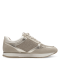 Sneakers Eleganti Ivory Comb con Zip