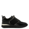 Sneakers Eleganti neri con Zip