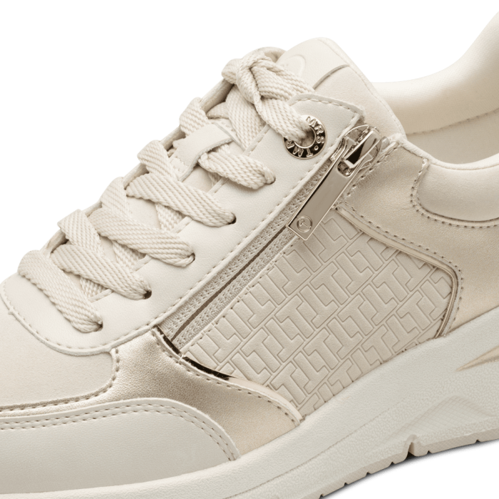 Sneakers Ivory Comb da Donna con zip
