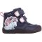 Stivaletti Kappa Flake Tex blu navy e rosa