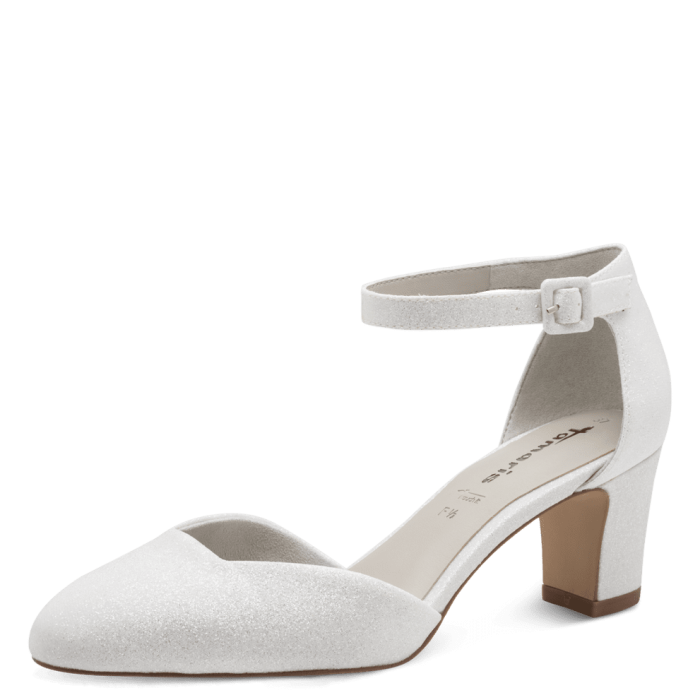 Pump Tamaris Vegan con Cinturino e Tacco Comodo 6 cm
