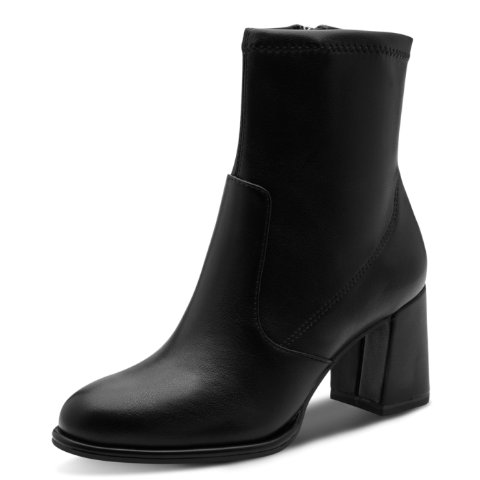 Stivaletti donna con tacco largo da 7,5 cm
