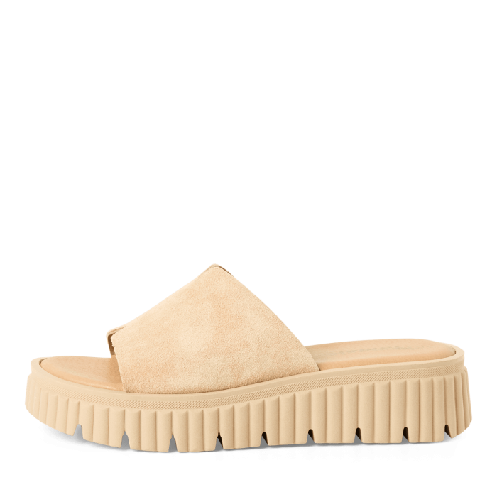 Ciabatte Tamaris Beige con Fibbie