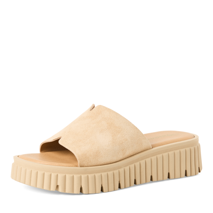 Ciabatte Tamaris Beige con Fibbie