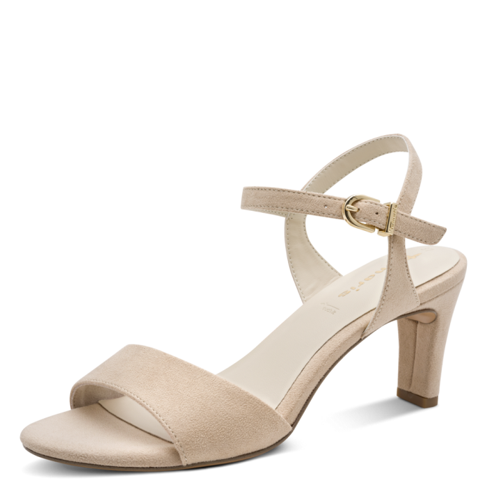 Sandali Vegan Tamaris in Tessuto con Tacco Stiletto 7 cm
