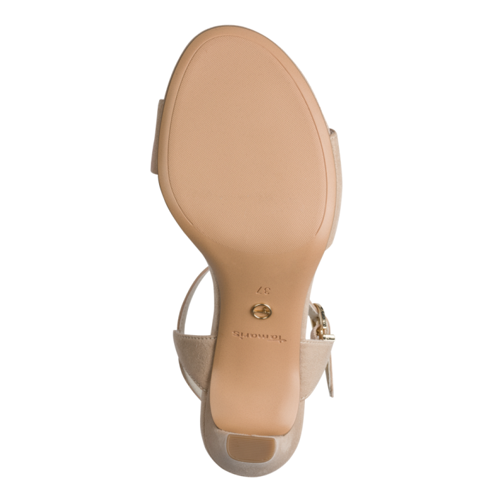 Sandali Vegan Tamaris in Tessuto con Tacco Stiletto 7 cm